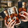 Phone Case: 2D Flat Samsung Galaxy A34 A35 M05 M06 S20 S22 S21 FE Plus 5G Step Protection Case, Forest Spirit, Christmas and Halloween Gift