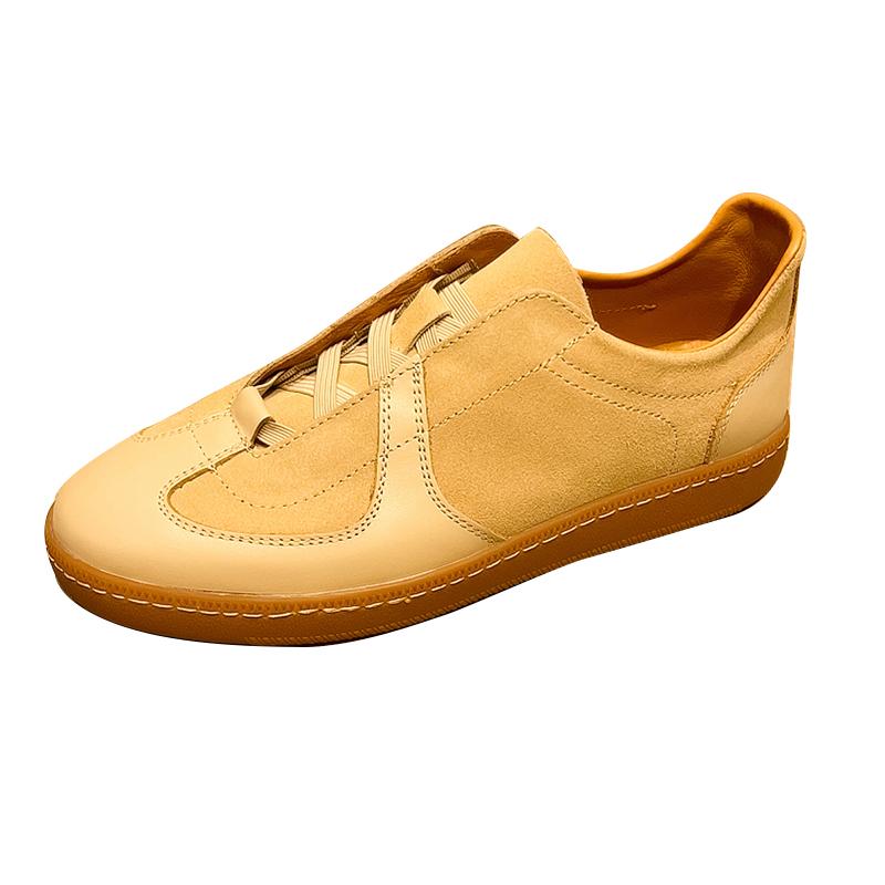 Fashion Genuine Leather Casual Shoes Men's Lace Up Oxford Shoes Outdoor Jogging Shoes Leisure Walk Man Tenis Masculino Simple Sneakers