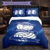Birmingham City Themed Bedding 3Pcs Duvet Cover Set Decorative Bed Linen For Teen Room Home Decoration