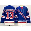 New York Rangers Ice Hockey Jersey Mens Cotton Team Fan Apparel Fall Wear