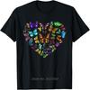 Funny Butterfly Gift Unisex Unisex Cool Butterfly Lover Heart Tshirt Oversized Unisex T Shirt Cotton Fitness Tees Tops Clothes