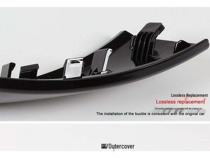 Kryt kliky dveří z uhlíkových vláken pro BMW řady 3, řady 4 a 3GT Interiér.