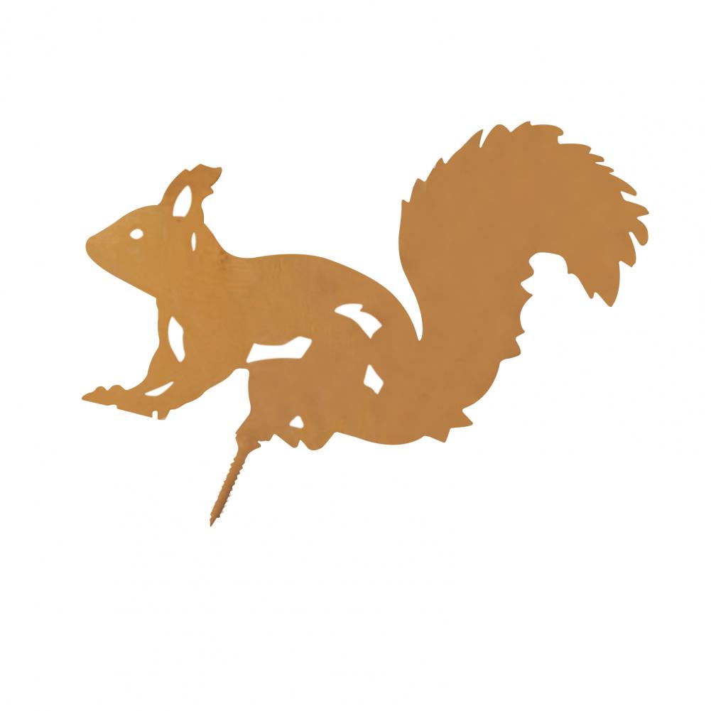 1/4/5 шт. Металлические ржавые силуэты птиц для украшения сада: цыпленок, утка, белка, железный декоративный колышек.