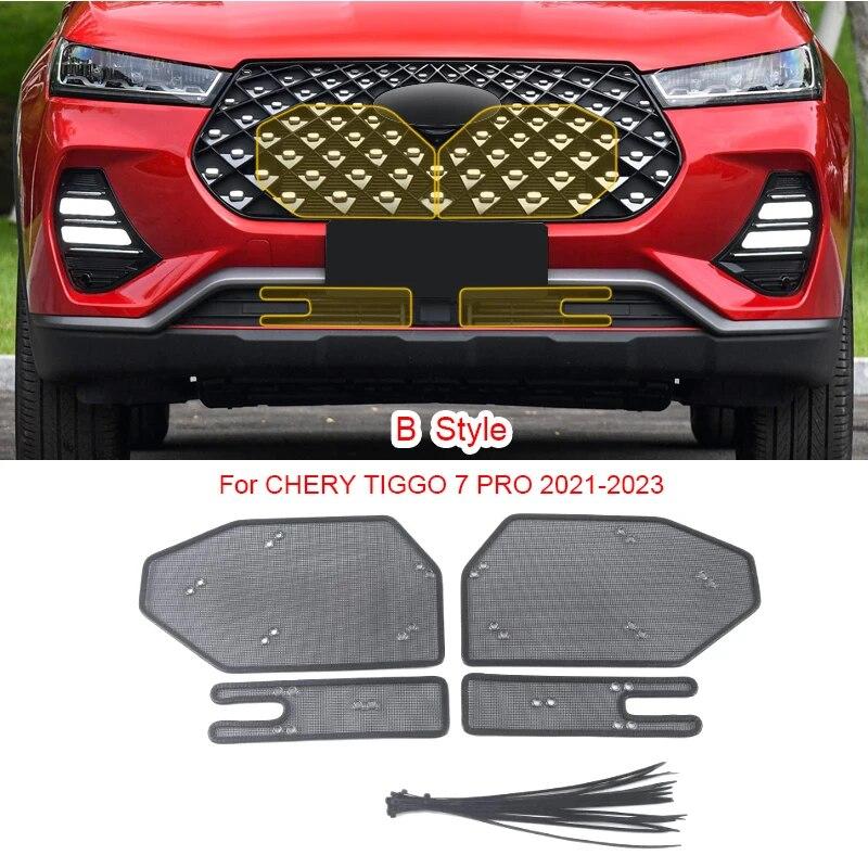 4PCS Car Insect-proof Air Inlet Protection Cover Airin Insert Net Vent Racing Grill Filter For CHERY TIGGO 7 PRO MAX 2020-2025