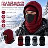 Lustiges Realistisches Altes Mann Gesicht Druck Ski 3D Vollgesichts Winter Winddichte Mütze für Männer und Frauen, Sonnenbrille Nicht Enthalten