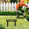 Custom Metal Garden Stakes Personalized Lawn Sign Patio Decor Outdoor Gift for Family