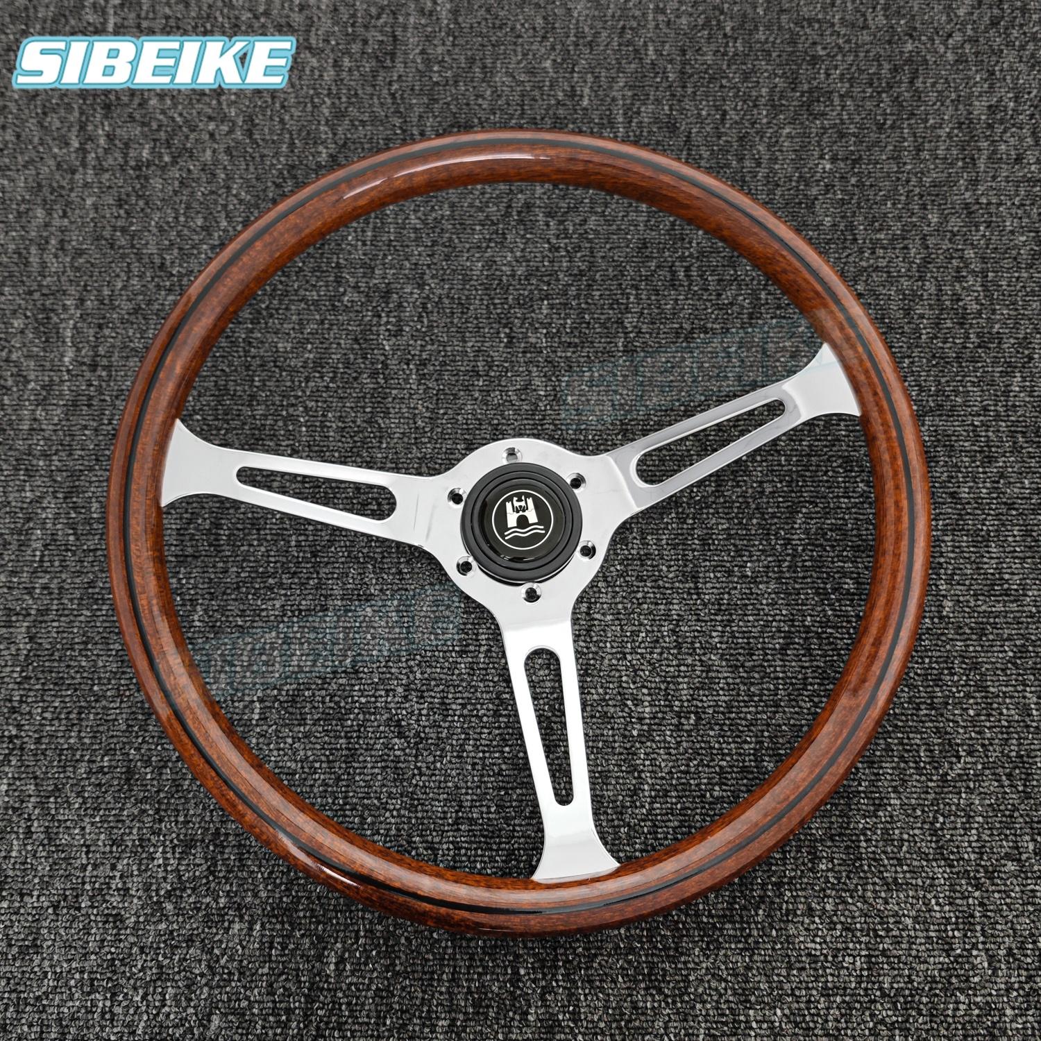 15inch 380mm Wood Style Steering Wheel