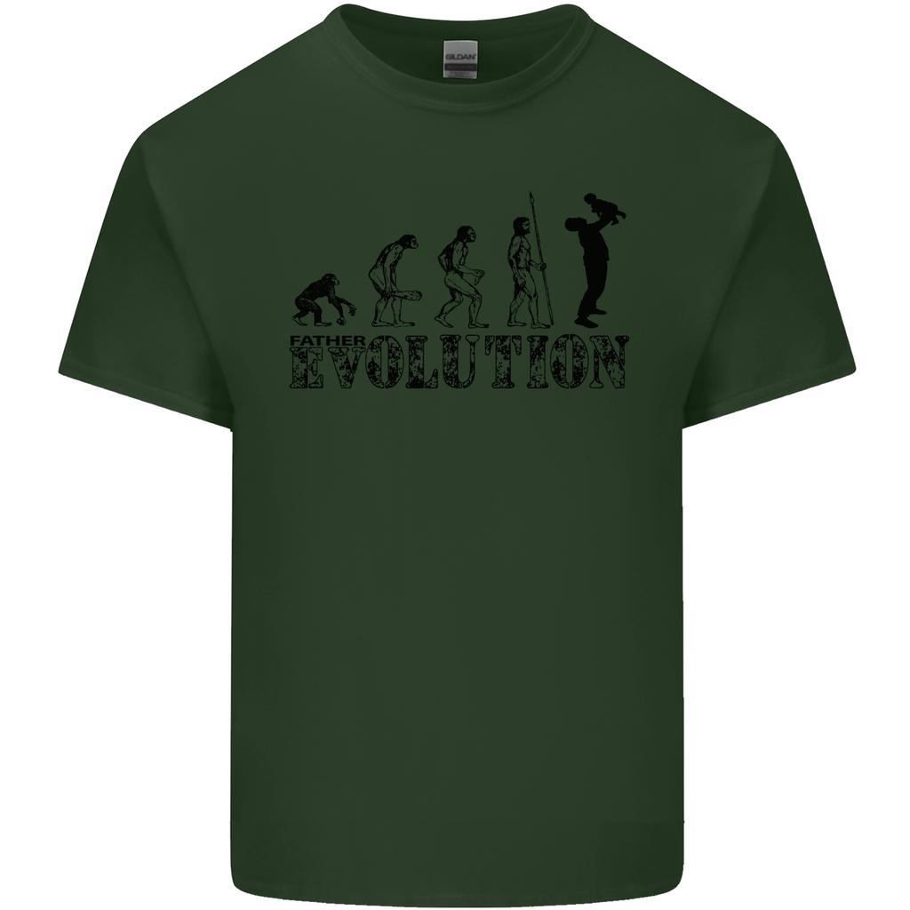 Father And Son Evolution Fathers Day Dad Unisexs Light Cotton TShirt