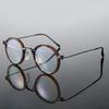 New Round Anti Blue Light Blocking Glasses Woman Man Fashion Small Frame Retro Computer Eyeglasses Optical Reading Eyewear