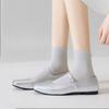 Female Summer Thin Mesh Ballet Wind Breathable Sweat Absorbing Deodorant Moon Son Tube Pile Pile Cotton Socks