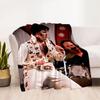 Elvis Presley: Rock 'n' Roll Legend Blanket Durable Comfort Perfect for Bedding Chair Bed Four Seasons Multipurpose Stylish Decor