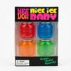 4Pieces1Set Needoh Mini Can Maltose Squeeze Toy Slow Rebound Sensory Fidget Toy Stress Relief Desktop Decor Adult Puzzle Toys