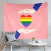 World Pride Day Tapestry Rainbow Flag Tapestry Artistic Tapestry Home Living Room Dorm Bedroom Aesthetics Decoration Tapestries