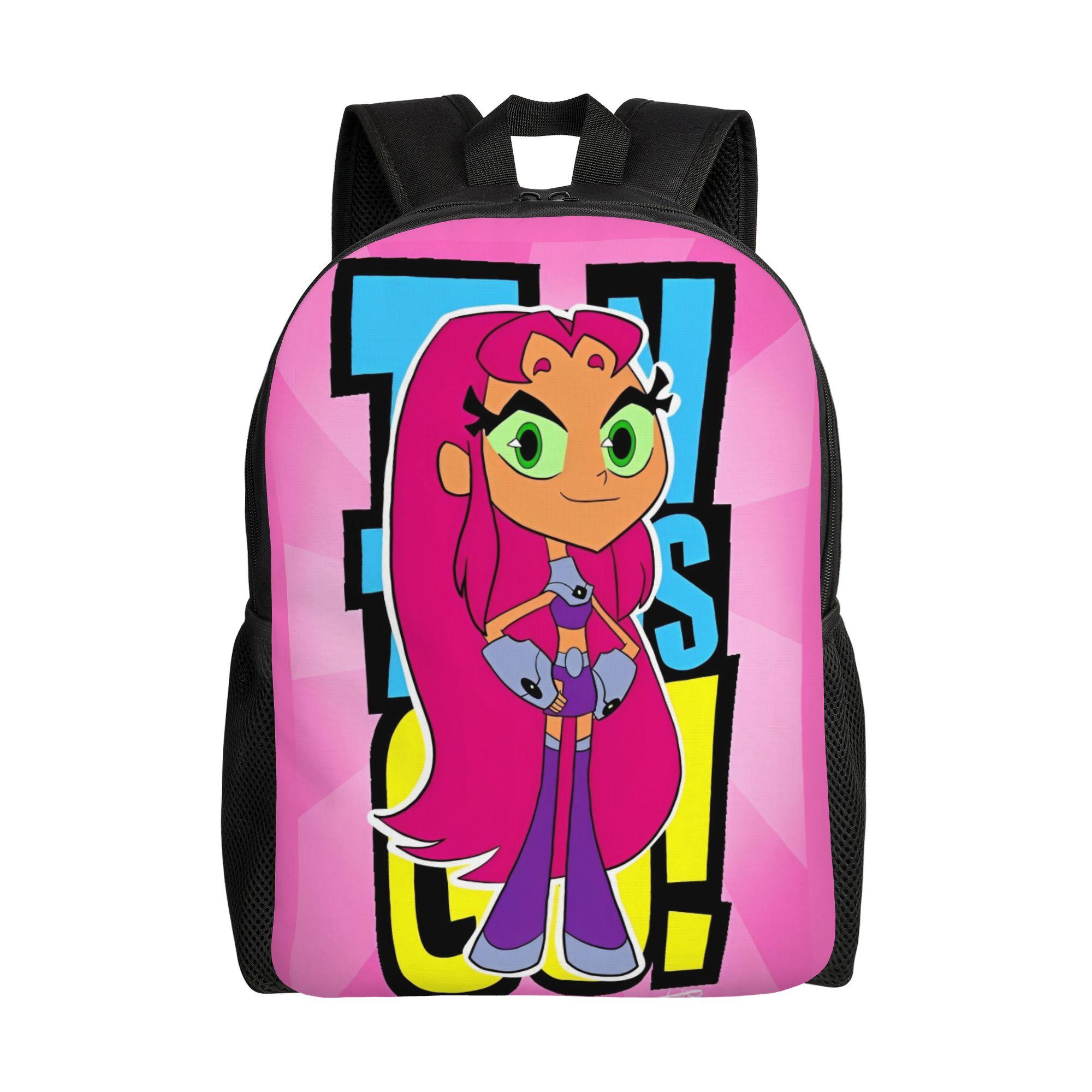 Teen Titans Go Team Mode Rugzak Sport Student Werk Dagrugzak voor Mannen Vrouwen Laptop Computer Canvas Tassen