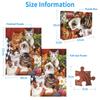 CHengQiSM Jigsaw Cat 500 Gift 500-Piece Puzzle, Photo, Pieces, Animal, Cat, Stylish, Interior, (38x52cm)