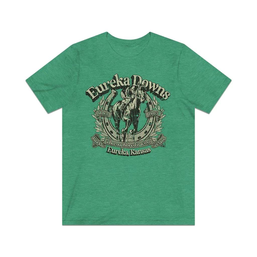 Eureka Downs 1903 Vintage Men s T shirt L