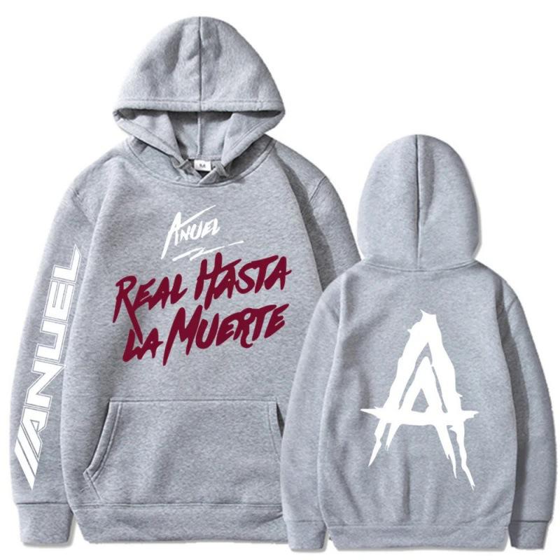 New Anuel AA Printed Hoodies Sweatshirt