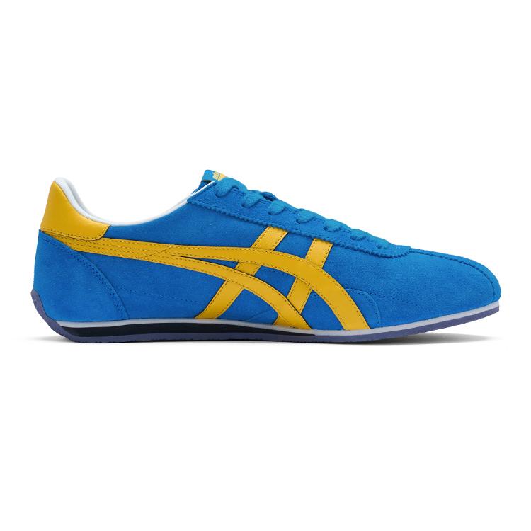ONITSUKA TIGER Runspark Retro Comfortable Durable Low-Top Lifestyle Sneakers Unisex Sneakers Blue Yellow 1183C338-400