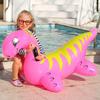 Inflatable Dinosaur Swimming Pool Toys Ride-On Inflatable Swimming Pool Beach Swimmer Summer Water Fun Raft for Kids and Adults