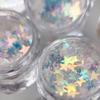 1Box Nail Art Super Glitter Sequins Holographic Northern Nail Art Sequins Lights Laser Flakes Sticker DIY Accessories Manicure