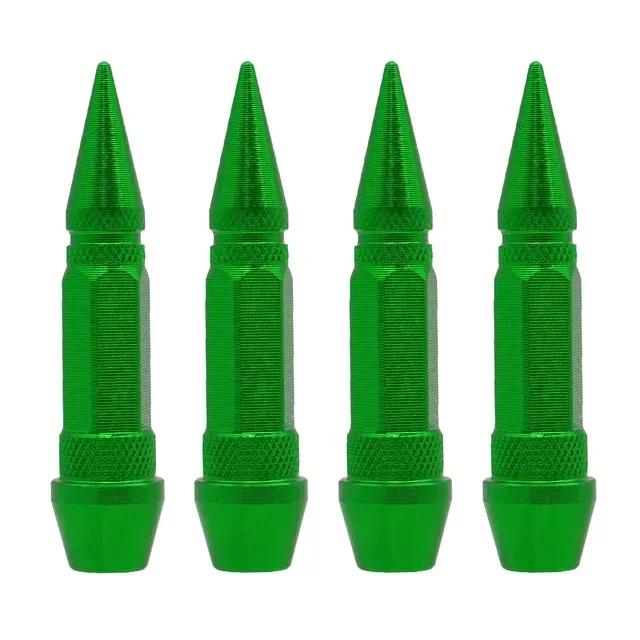 Car Bullet Valve Caps Car Motorcycle Wheel Tire Valve Caps Dustproof Cover 45/60mm Spiked Valve Caps Auto Exterior Accessories