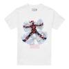 Marvel Deadpool Christmas Snow Angel T-Shirt S-5XL, White