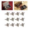 20PCS Zinc Alloy Wood Box Legs Small Size Storage Box Feet Hardware Wood Box Feet Legs  Wood Case
