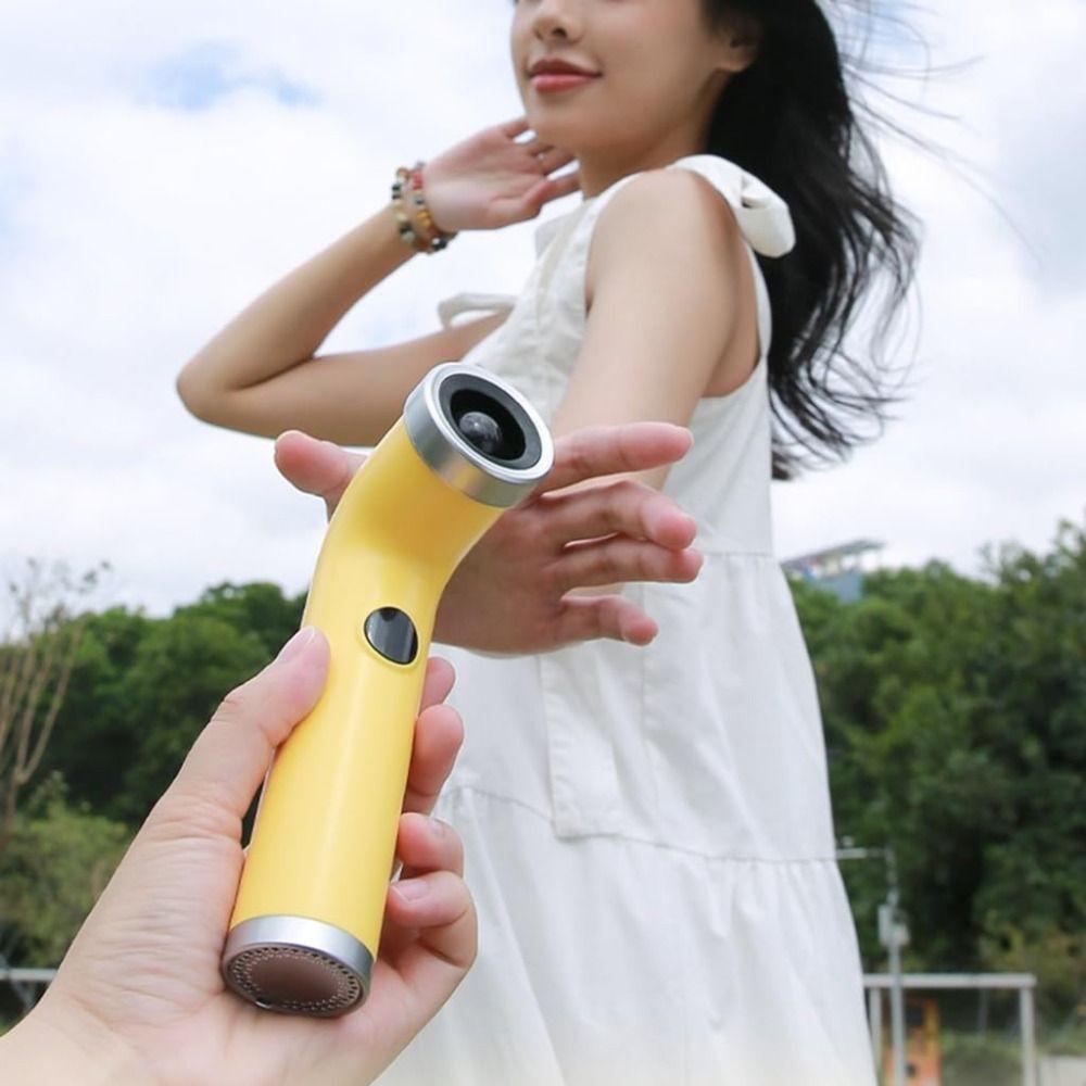 Digital Screen Bladeless Handheld Hair Dryer Curved Design High-Speed Turbine Fan  Children Use