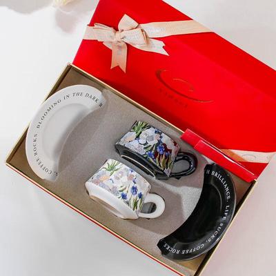 Vidsel Paar Keramik Kaffeetasse Geschenkset