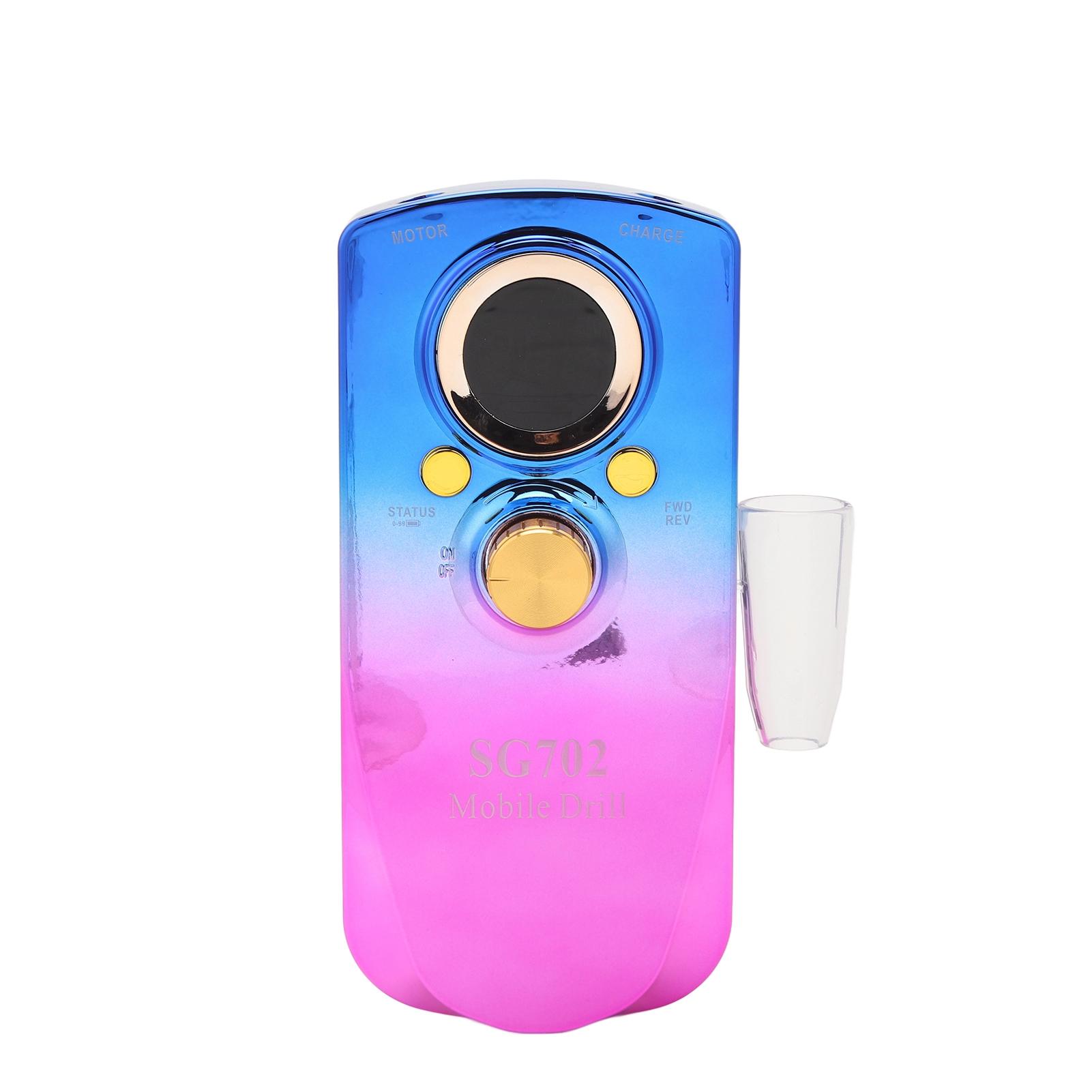 

35000RPM Nail Drill Machine Polishing Grinding Electric Manicure File Tools for Nail Beauty Salon 100‑240VUS Plug