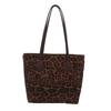 This Year, the Super Fire Leopard Print Tote Bag Women's 2025 New Versatile Autumn and Winter Large-capacity Student Class Shoulder Commuting Bag