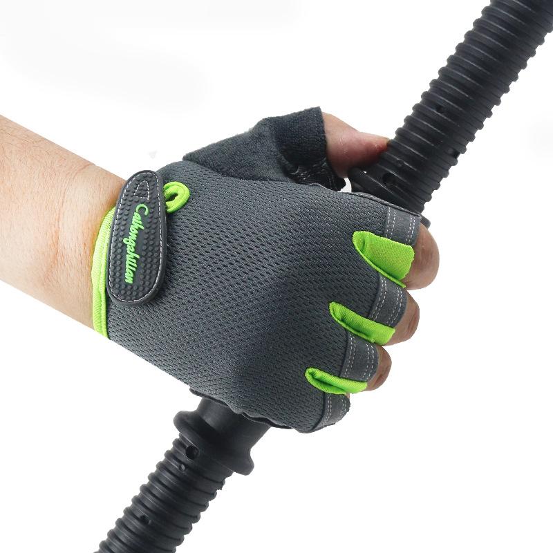 

Новые перчатки без пальцев XL зелёный