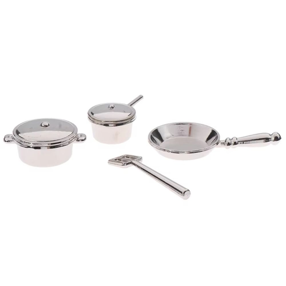 Spatula Dollhouse Kitchenware Miniature Mini Kitchen Pot Durable Dollhouse Kitchen Toys Kids Toy