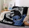 Custom Name Scooby Doo Adventure Flannel Blanket Throw Blanket Soft Warm Sofa Bed home Decor Unique Gift