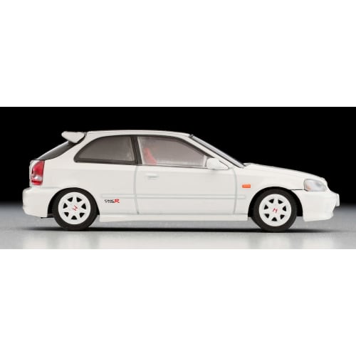 Tomytec Tomica Limited Vintage Neo 1/64 Scale LV-N165c Honda Civic Type R 1999 White (Manufacturer's First Order Limited Edition) Finished Product