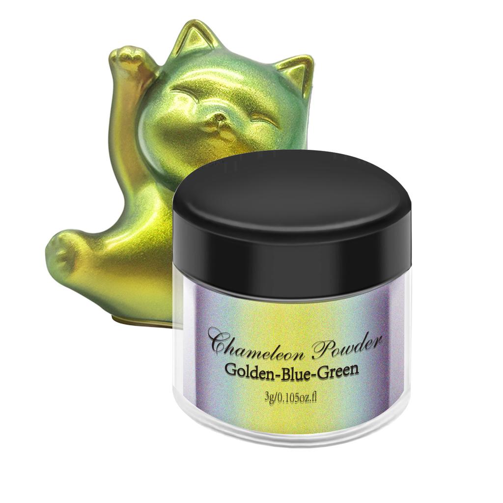 20Colors 3g Chameleon Mica Powder Color Shift Pigment Powder for Epoxy Resin Painting Soap Making Bath Bombs Candle Making Slime