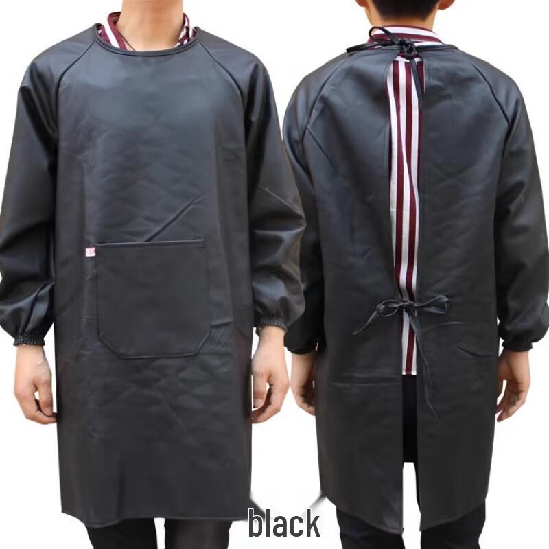 Zhuang Ziran Women s Waterproof PU Leather Apron