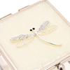 Sophia Dragonfly Trinket Box with Enamel Lid and Diamantes