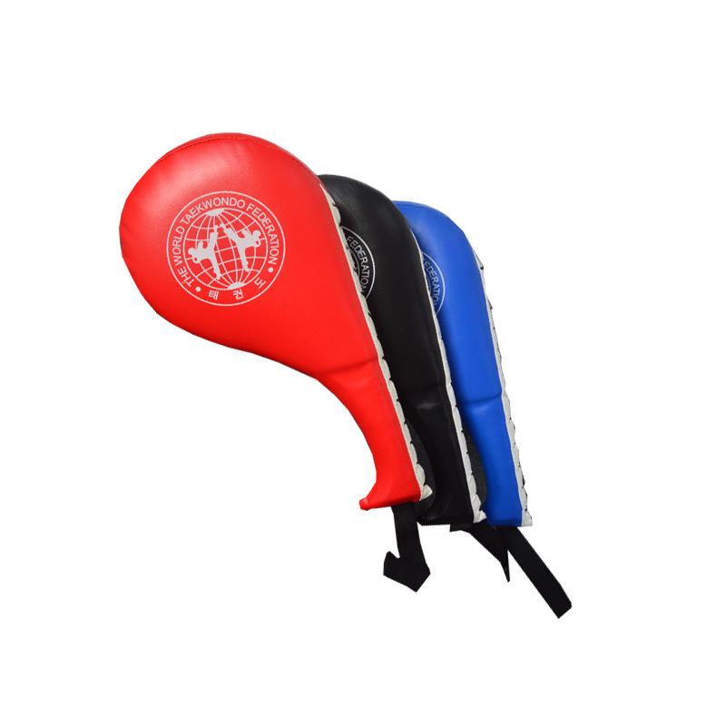 Double Leaf PU Chicken Leg Kicking Target for Taekwondo and Boxing Training