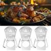 Nonstick Vertical Chicken Rack Metal Roaster Rack, Heavy Duty Poultry Stand, Can Placement for Whole Grilling And BBQ Accessories Beer Holder