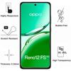 Tempered Glass for Oppo Reno 12 FS 5G [Pack 2] Phonillico® Screen Protector Glass Film