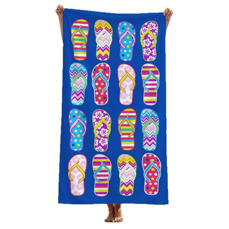 Quick Dry Microfiber Beach Towel Pool Spa Travel Lightweight Absorbent Bath 70x140cm