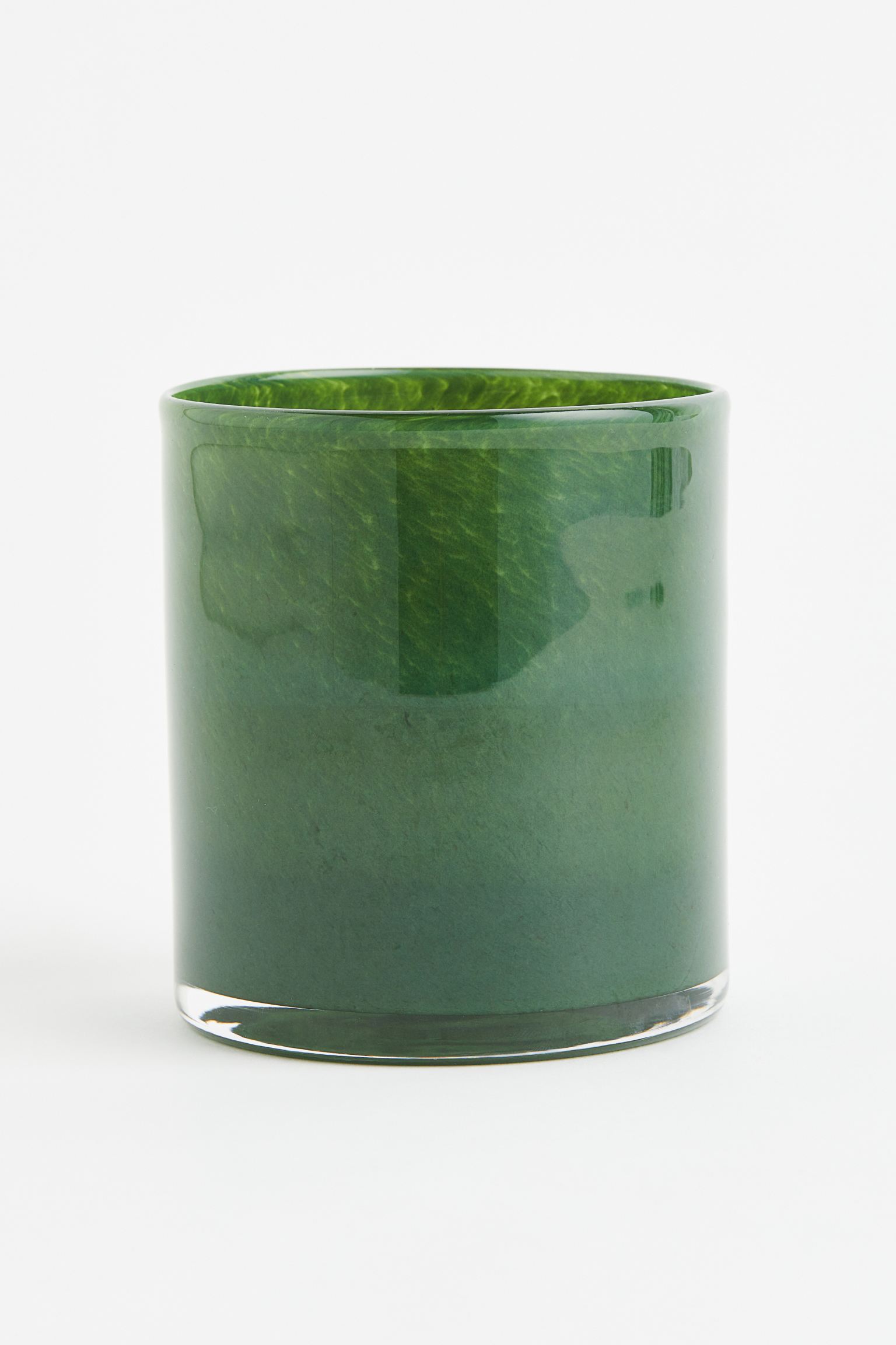 

Glass tealight holder