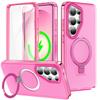 Applicable To Samsung S26Ultra Magnetic Suction Bracket Mobile Phone Case C S25Ultra Anti-drop S24Ultra Protective Case