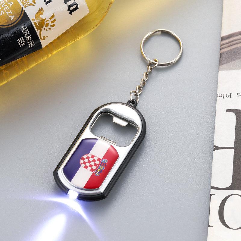2026 USA-Canada-Mexico World Cup Fan Keychain Bottle Opener Souvenir