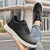 Man Sneakers Height Increase Shoes For Men Insoles 8cm Elevator Shoes Casual Genuine Leather Sports Heightening Shoes Tall Shoes