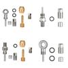 Hydraulic Hose Fitting Insert Oil Needle Shifter Calipers Levers Bolt Stainless Steels Hydraulic Disc Brake Hose Adapters