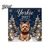 Holiday Present for 12 Month 2027 Wall Yorkshire Terriers Dog Owners Calendar Theme Calendar