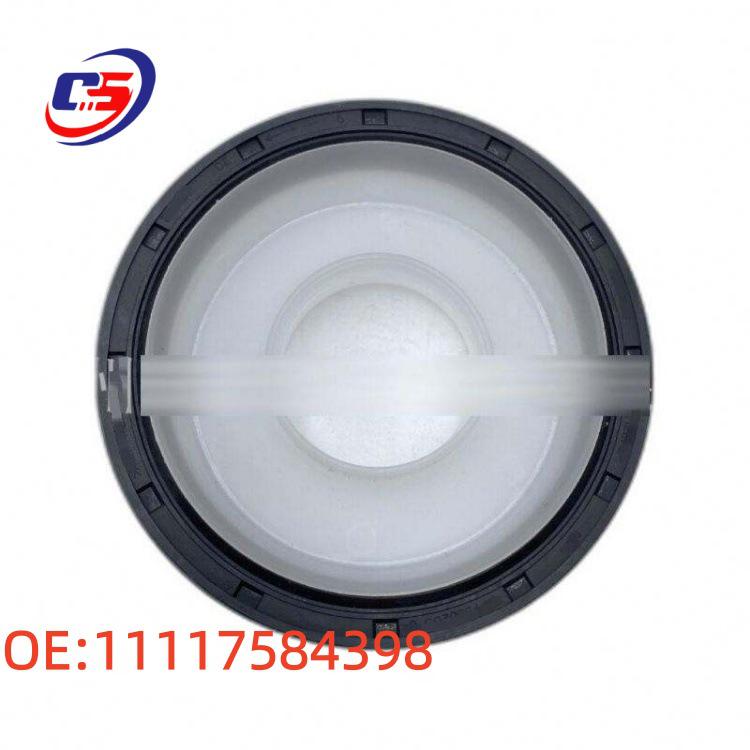 Crankshaft rear oil seal ring 11117584398 for BMW 1, 3, 5, and 7 Series engines.