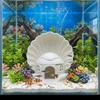 Plastic Fish Hiding House 3D Printed Betta Shelter Aquarium Cave Ornament  Office Decoration